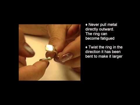 Jewelry: How To Adjust Adjustable Rings