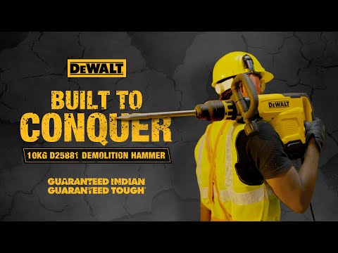 Молоток отбойный сетевой L-образный DeWALT D25881K Молоток отбойный сетевой L-образный DeWALT D25881K