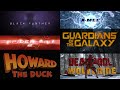 Every Marvel Movie Title Card Up To 2025