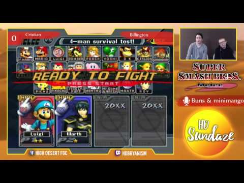 Cristian vs Billington - HD Sundaze V - Melee