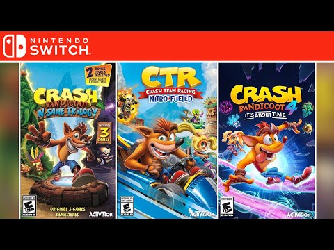 Crash Bandicoot Games for Nintendo Switch