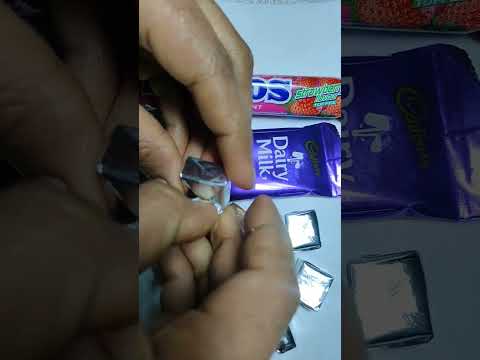Mentors strawberry flavour dairy milk chocolate candies #viralshorts #cadbury
