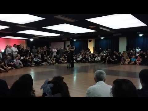  Gustavo Naveira  and  Giselle Anne  are  dancing  at  Pisa Tango Festival  in  2016