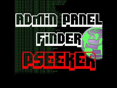Pseeker Admin Panel Finder Tor Python