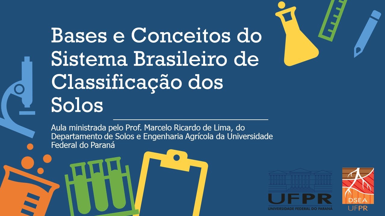 Bases do Sistema Brasileiro de Classificação de Solos