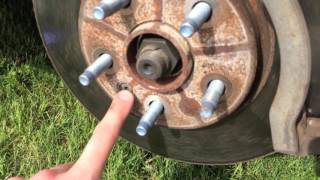 Chevy Cruze Front Brakes Replacement 2011-2017