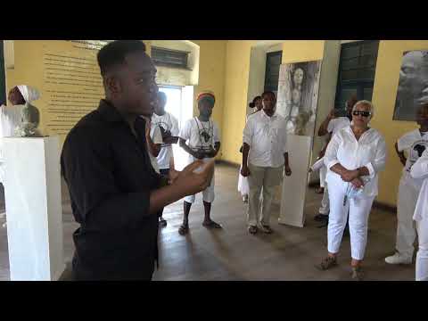 The Building of Cape Coast Holocaust Dungeons - Ghana Nov 2017 Tour