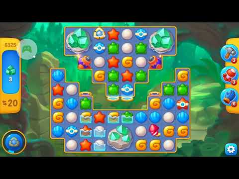 Fishdom level 6325 with a puzzle (с головоломкой)