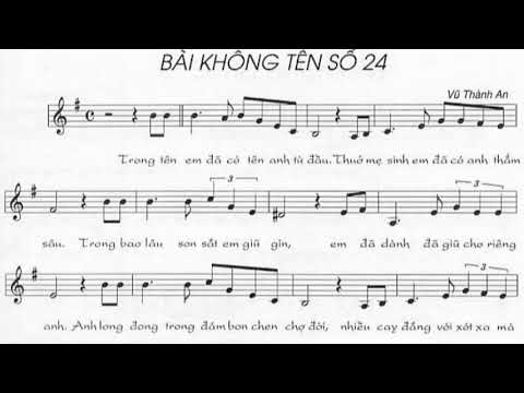 Mãi trong tim anh Sheet - Thuỳ Anh