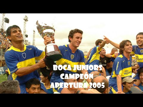 Boca Juniors campeón Apertura 2005