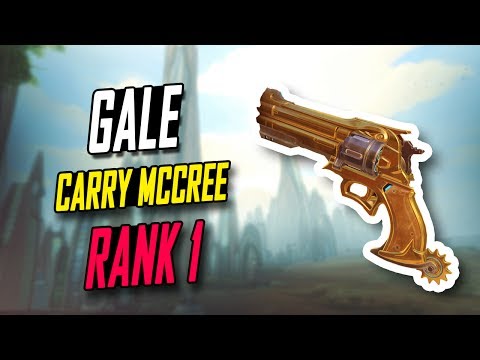 [RANK 1] GALE INSANE MCCREE 15K DMG! 45 KILLS!! [ OVERWATCH TOP 500 SEASON 5 ]