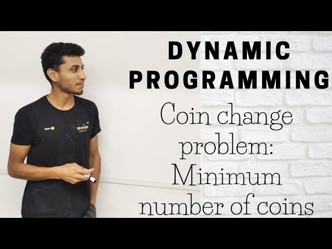 16  Coin change problem: Minimum number of coins