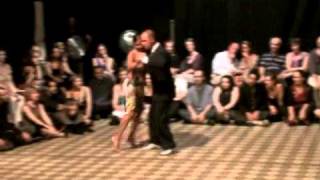 Sebastián Missé & Andrea Reyero au Patio de Tango