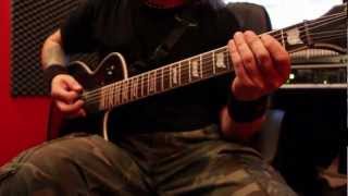 ESP Ltd EC401 FM - The Modern Age Slavery - Damned To Blindness - guitar cover by Paolo Beretta