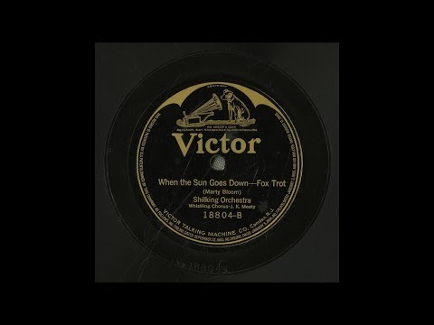 When the sun goes down #1921 #vinyl shellac records