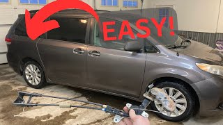 Toyota Sienna- Fix the broken sliding door cable