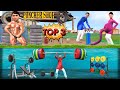 Underground Gym Comedy Videos Collection Greedy Pump Man Hindi Kahaniya Funny Comedy Moral Stories