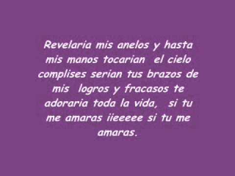 Nigga-Si tu me amaras Letra