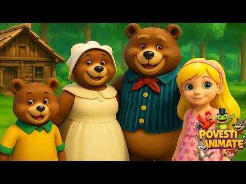 Fetița și cei Trei Ursuleți 👧 Povești pentru copii în română 🧸 Povești Animate