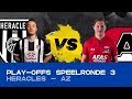 EDIVISIE | Play-offs speelronde 3 - Heracles Almelo - AZ