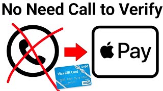 How to verify card for Apple pay without calling 2023