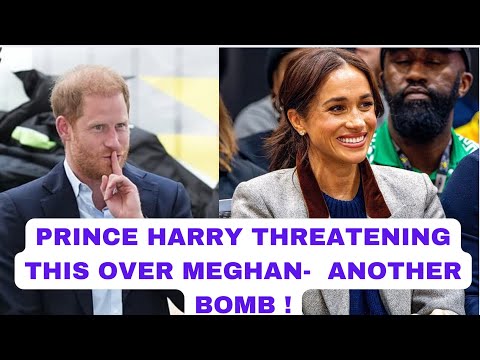 PRINCE HARRY THREATENED MEGHAN & NOW PUSHES THIS -HE WON'T BE THE VICTOR HERE #meghan #princeharry