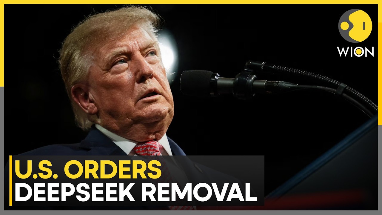 US Orders Deepseek Removal: DHS Warns Sensitive Data Could Be Exposed To China | WION