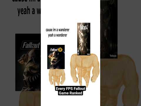 Every FPS Fallout Game Ranked!!!