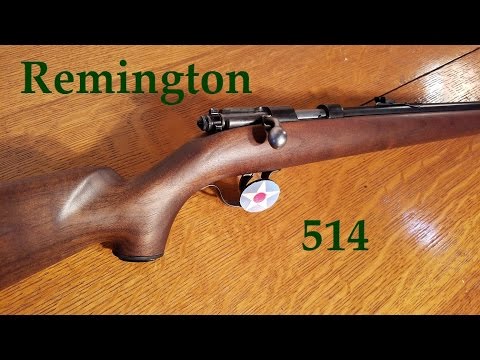 My Remington 514 .22 Single Shot.