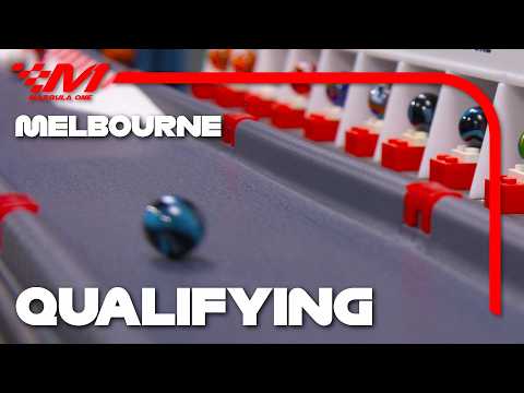 F1 2025 Melbourne GP – Marble Race Qualifying Battle
