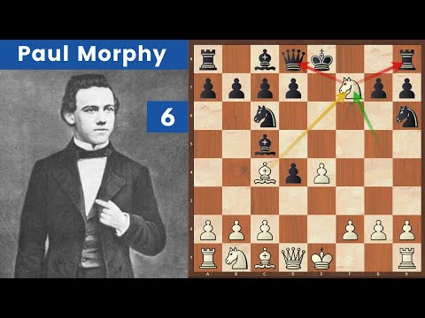 Kennicott vs Morphy | Morphy Sotto Attacco! | Partite Commentate di Scacchi : Paul Morphy