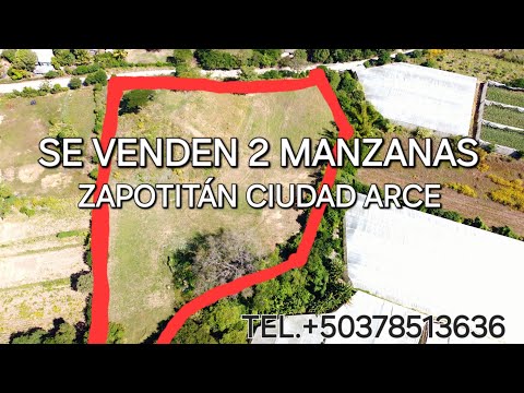 Terreno grande en venta. Zapotitán, Ciudad Arce, La Libertad El Salvador 🇸🇻 