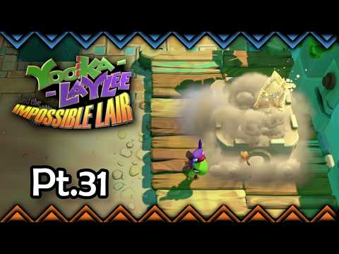 Destroying Sandcastles! | Yooka Laylee and the Impossible Lair Pt.31