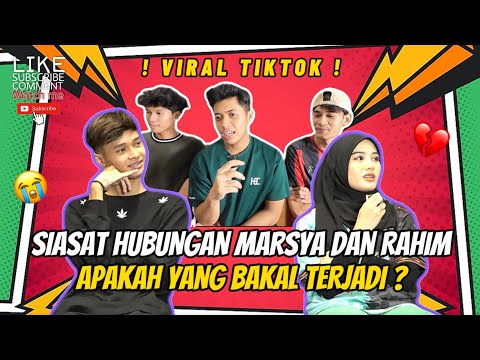 MARSYA DAN RAHIM PUTUS !? APA YANG  SUDAH TERJADI ??