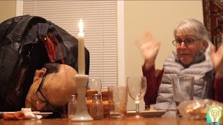 Holiday Dinner Table Decapitation Prank