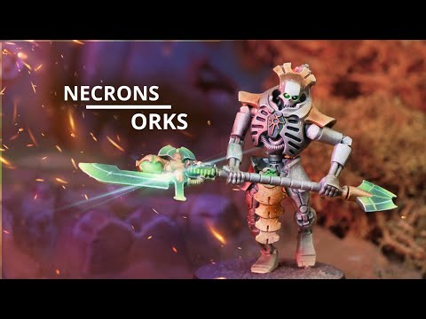 Necrons vs Orks - ORKTOBER - A 10th Edition Warhammer 40k Battle Report