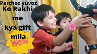 Raksha bandhan gift | Big surprise for #ParthoznYuvoz| Mamu ka gift #rakshabandhangifts