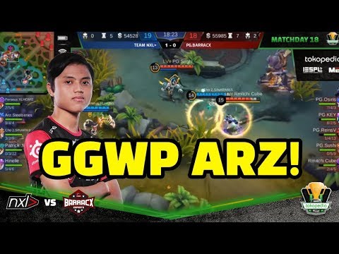 GGWP ARZ! MLBB NXL VS PG BARRACX - TBOF IESPL