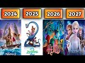 ALL WALT DISNEY ANIMATION STUDIOS MOVIES 1937 2027