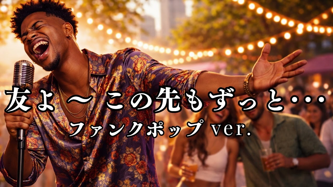 友よ ～ この先もずっと･･･ - ケツメイシ | 映画『クレヨンしんちゃん 爆睡! ユメミーワールド大突撃』主題歌 | ファンクポップ ver. | 平成名曲