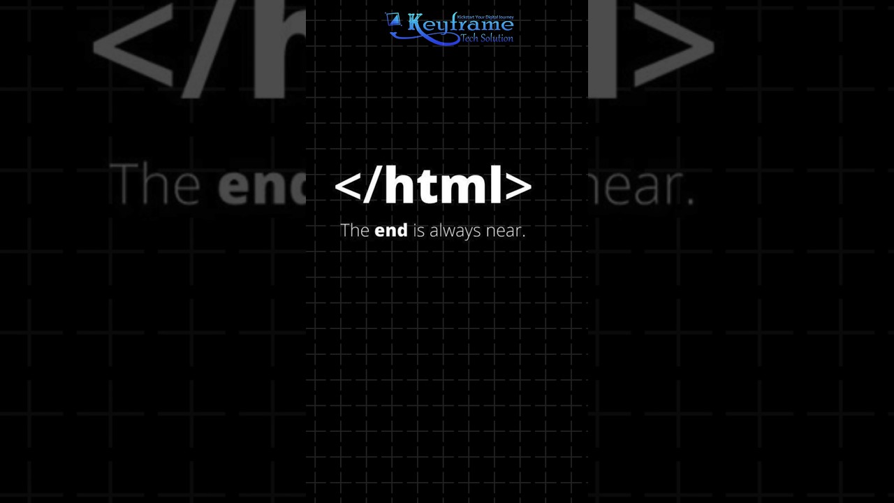 Html end tag #programmingmemes #codingmemes #programming #coding #memesdaily #memes #html