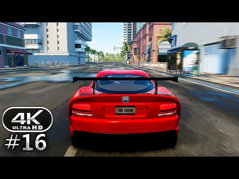 The Crew 4K Gameplay Walkthrough Part 16 - No Commentary