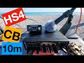 CB Radio With The Ailunce HS4 And A J Pole Antenna