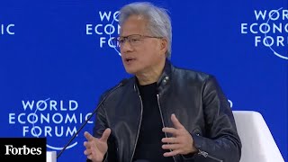 FULL REMARKS: Nvidia's Jensen Huang Makes Bold AI Predictions At Davos | World Economic Forum