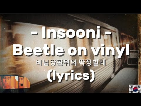 •LYRICS• - Insooni - Beetle on vinyl (인손이‐비닐장판의 딱정벌레) #insooni #인손이 #lyrics #fyp #trending 