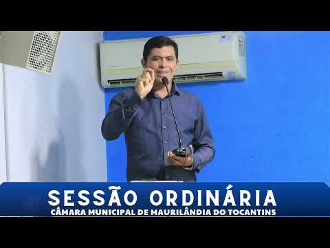 SESSÃO ORDINARIA 04/09/2026 CÂMARA MUNICIPAL DE MAURILANDIA DO TOCANTINS