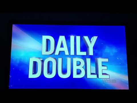 Jeopardy, Mason Maggio Day 3 - 1st Daily Double found at the end 😜😂 (10/1/20)