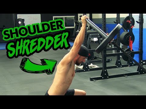 Landmine Press for Shoulders (Targets Delts &amp; Core!)