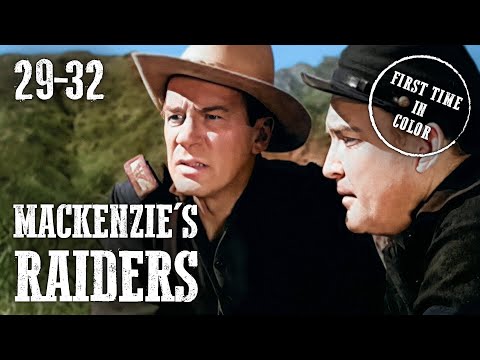 Mackenzie's Raiders Compilation Part 8 | Western Series | 4K | Colorized