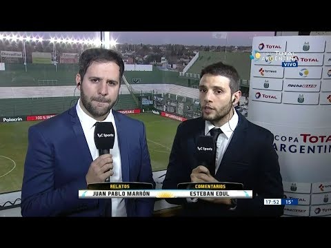 Estudiantes (LP) 2 Pacifico (Mza.) 3 / Copa Argentina 2017 (Relato Juan Pablo Marrón)